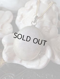 画像4: 【フルールドリスと植物と蜂装飾】【シルバー鍍金ロケット】フランス・アンティーク＆ヴィンテージ品