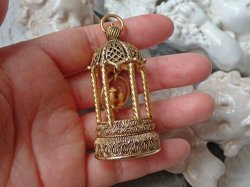 画像12: 【コーディー練り香水ケース】【ラブバードの鳥籠型】アメリカ・ヴィンテージ品