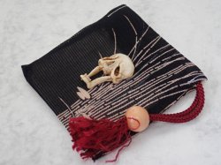 画像12: 【在銘】【髑髏箸置きB】髑髏作家服部・髑髏根付・提げ物・彫刻・その他髑髏作品
