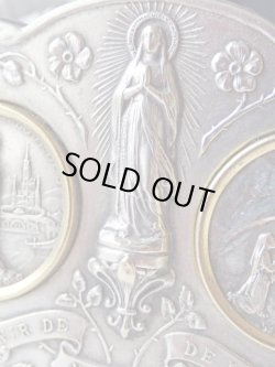 画像6: 【ルルドの聖母】【卓上用小祭壇スタンド】フランス・アンティーク＆ヴィンテージ聖品