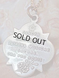 画像5: 【音楽の守護聖セシリア】【カルロ・ドルチ絵】【KISSING作】フランス・アンティーク＆ヴィンテージメダイ