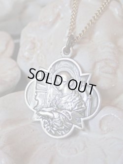 画像2: 【音楽の守護聖セシリア】【カルロ・ドルチ絵】【KISSING作】フランス・アンティーク＆ヴィンテージメダイ