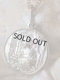 画像3: 【音楽の守護聖セシリア】【カルロ・ドルチ絵KISSING作】【ローマカタコンベ聖土入りルリケール】イタリア・アンティーク＆ヴィンテージメダイ