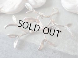 画像7: 【シルバー800製ミニチュアオブジェ】【ヤドリギMサイズ】イタリア・ヴィンテージ品