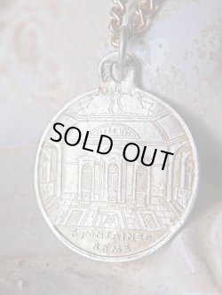 画像4: 【シルバー製】【聖パウロの殉教斬首場面】【3つの泉の修道院】フランス・アンティーク＆ヴィンテージメダイ