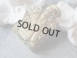 画像8: 【チェコガラス】【プラハのイエスの透かし細工香水瓶】チェコ・ヴィンテージ品