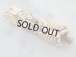 画像9: 母子骸骨彫刻【全生全帰】鹿角製 髑髏作家服部・髑髏根付・提げ物・彫刻・その他髑髏作品