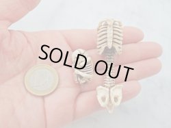 画像10: 母子骸骨彫刻【全生全帰】鹿角製 髑髏作家服部・髑髏根付・提げ物・彫刻・その他髑髏作品