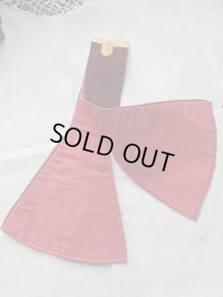 画像3: 【聖職者祭服関連品】【司祭が実際に使用していたマニプル・赤ベルベットと金】ドイツ・アンティーク＆ヴィンテージ聖品