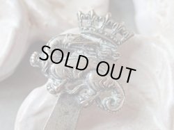 画像5: 【フランス王フランソワ1世紋章王冠とサラマンダー逆さフルールドリス】【ブックマーカー兼ペーパーナイフ】フランス・アンティーク＆ヴィンテージ品