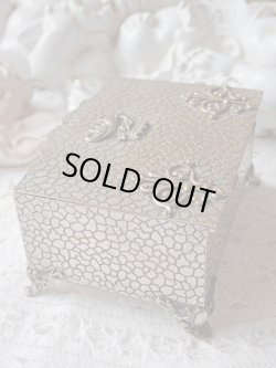 画像6: 【フランス王フランソワ1世紋章王冠とサラマンダー】【亀甲柄ジュエリーボックス】フランス・アンティーク＆ヴィンテージ品