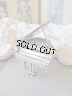 画像5: 【シルバー800製ミニチュア】【楽器シリーズ】【グランドピアノ】イタリア・ヴィンテージ品