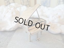 画像6: 【シルバー800製ミニチュア】【楽器シリーズ】【グランドピアノ】イタリア・ヴィンテージ品