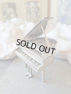 画像3: 【シルバー800製ミニチュア】【楽器シリーズ】【グランドピアノ】イタリア・ヴィンテージ品