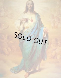 画像13: 【両面ガラスジェムメダイ】【ロザリオブレスレット】【サクレクールイエスの御心】ポーランド・ヴィンテージメダイ