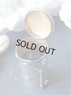 画像8: 【隠し扉聖像付ロザリオケース】【ノートルダム頭文字蓋フルールドリス文様】【ロザリオとセット】フランス・アンティーク＆ヴィンテージ聖品