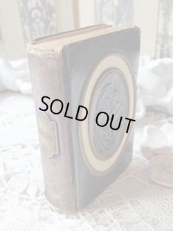 画像3: 【黒革と象牙風セルロイド装丁】【ラファエロ小椅子の聖母】【1880年】イタリア・アンティーク＆ヴィンテージ聖品