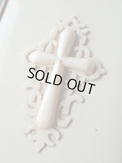 画像9:  【象牙風セルロイド透かしクロスとターコイズブルーベルベット装丁】【1878年】ドイツ・アンティーク＆ヴィンテージ聖品