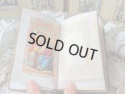 画像11:  【象牙風セルロイド透かしクロスとターコイズブルーベルベット装丁】【1878年】ドイツ・アンティーク＆ヴィンテージ聖品