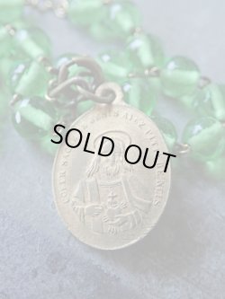 画像16: 【隠し扉聖像付ロザリオケース】【ノートルダム頭文字蓋フルールドリス文様】【ロザリオとセット】フランス・アンティーク＆ヴィンテージ聖品