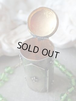 画像8: 【隠し扉聖像付ロザリオケース】【ノートルダム頭文字蓋フルールドリス文様】【ロザリオとセット】フランス・アンティーク＆ヴィンテージ聖品