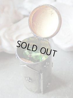 画像9: 【隠し扉聖像付ロザリオケース】【ノートルダム頭文字蓋フルールドリス文様】【ロザリオとセット】フランス・アンティーク＆ヴィンテージ聖品