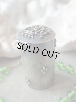 画像6: 【隠し扉聖像付ロザリオケース】【ノートルダム頭文字蓋フルールドリス文様】【ロザリオとセット】フランス・アンティーク＆ヴィンテージ聖品