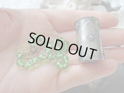 画像20: 【隠し扉聖像付ロザリオケース】【ノートルダム頭文字蓋フルールドリス文様】【ロザリオとセット】フランス・アンティーク＆ヴィンテージ聖品