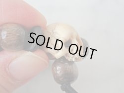 画像7: 髑髏数珠【六道輪廻】鹿角製 髑髏作家服部・髑髏根付・提げ物・彫刻・その他髑髏作品