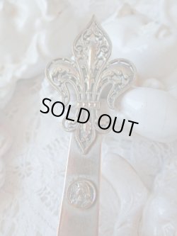 画像3: 【聖ジャンヌダルク】【透かし細工フルールドリスペーパーナイフ】フランス・アンティーク＆ヴィンテージ聖品