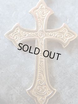 画像11: 【K18イエローゴールドクロス】【アラベスク・唐草】【クロスフローリー】【1.1g】フランス・アンティーク＆ヴィンテージクロス