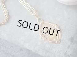 画像9: 【K18イエローゴールドメダイ】【花縁×聖母】【1.2g】フランス・アンティーク＆ヴィンテージメダイ