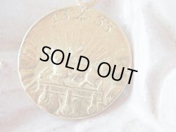 画像8: 【K18イエローゴールドメダイ】【幼き洗礼者ヨハネと神の子羊】【1933年】【2.4g】フランス・アンティーク＆ヴィンテージメダイ