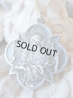 画像7: 【カルロ・ドルチ】【音楽の守護聖人セシリアメダイ】【1916年】フランス・アンティーク＆ヴィンテージメダイ