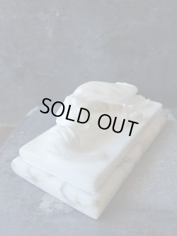 画像2: 【聖セシリア殉教姿聖像】【サンタ・チェチリア・イン・トラステヴェレ聖像】【アラバスター/大理石製】【白黒写真ご絵とセット】イタリア・アンティーク＆ヴィンテージ聖品