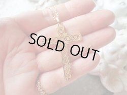 画像13: 【K18イエローゴールド十字架】【18金】【透かし細工】【3.2g】フランス・アンティーク＆ヴィンテージクロス