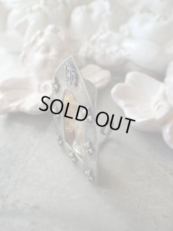 画像7: 【携帯用小祭壇】【フルールドリス文様ルルドの聖母】フランス・アンティーク＆ヴィンテージ聖品