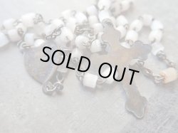 画像14: 【ルルドの聖母】【聖母レリーフ蓋】【フルールドリス文様ケース】【ロザリオとセット】フランス・アンティーク＆ヴィンテージ聖品