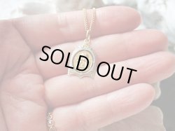 画像14: 【K18イエロー/ホワイトゴールドメダイ】【ラファエロ・システィーナの聖母の頬杖天使】【1.0g】フランス・アンティーク＆ヴィンテージメダイ