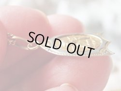 画像13: 【K18イエロー/ホワイトゴールドメダイ】【ラファエロ・システィーナの聖母の頬杖天使】【1.0g】フランス・アンティーク＆ヴィンテージメダイ