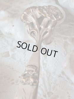 画像2: 【カーネーションとフランソワ1世サラマンダー紋章】【しおり兼ペーパーナイフ】フランス・アンティーク＆ヴィンテージ品