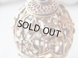 画像9: 【ディーラー私物放出品】【1980年】【水仙透かし細工71/500】【SV925×K24GP】【セント・ジェームス・ハウス・カンパニー】イギリス・ヴィンテージイースターエッグ