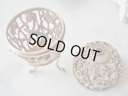 画像11: 【ディーラー私物放出品】【1980年】【水仙透かし細工71/500】【SV925×K24GP】【セント・ジェームス・ハウス・カンパニー】イギリス・ヴィンテージイースターエッグ