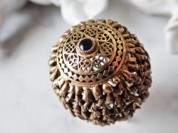 画像7: 【1988年】【スノードロップ透かし細工274/500】【SV925×K24GP】【セント・ジェームス・ハウス・カンパニー】イギリス・ヴィンテージイースターエッグ