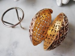 画像10: 【1979年】【教会シリーズTewkesbury Abbey156/500】【SV925×K24GP】【セント・ジェームス・ハウス・カンパニー】イギリス・ヴィンテージイースターエッグ