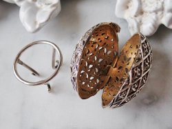 画像10: 【1979年】【教会シリーズTewkesbury Abbey113/500】【SV925×K24GP】【セント・ジェームス・ハウス・カンパニー】イギリス・ヴィンテージイースターエッグ