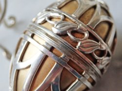 画像9: 【1978年】【透かし枠はめ込み2層構造226/500】【SV925×K24GP】【セント・ジェームス・ハウス・カンパニー】イギリス・ヴィンテージイースターエッグ