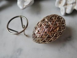 画像7: 【1979年】【教会シリーズTewkesbury Abbey156/500】【SV925×K24GP】【セント・ジェームス・ハウス・カンパニー】イギリス・ヴィンテージイースターエッグ