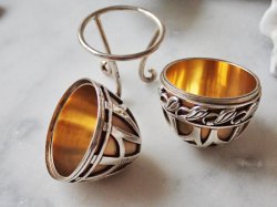 画像11: 【1978年】【透かし枠はめ込み2層構造101/500】【SV925×K24GP】【セント・ジェームス・ハウス・カンパニー】イギリス・ヴィンテージイースターエッグ