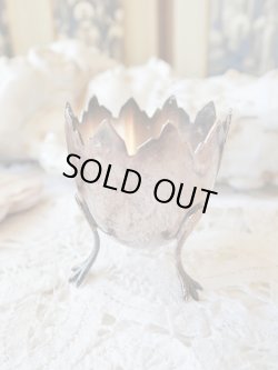 画像4: 【鶏脚とギザ殻エッグスタンド】【カリメロ】フランス・ヴィンテージ品